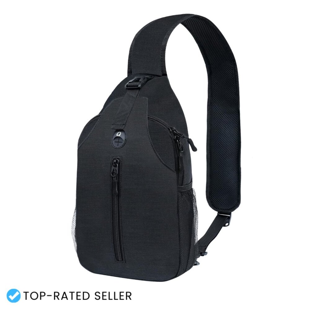 Adjustable Strap Sling Backpack Daypack Travel Hi… - image 1